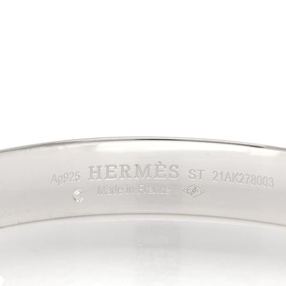 Hermes Sterling Silver PM Collier De Chien Bracelet ST 3 of 3