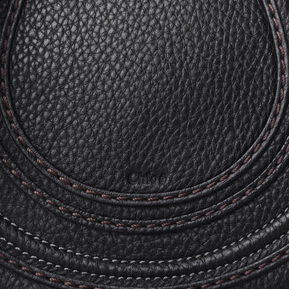 Chloe Calfskin Mini Marcie Round Crossbody Bag Black 7 of 9