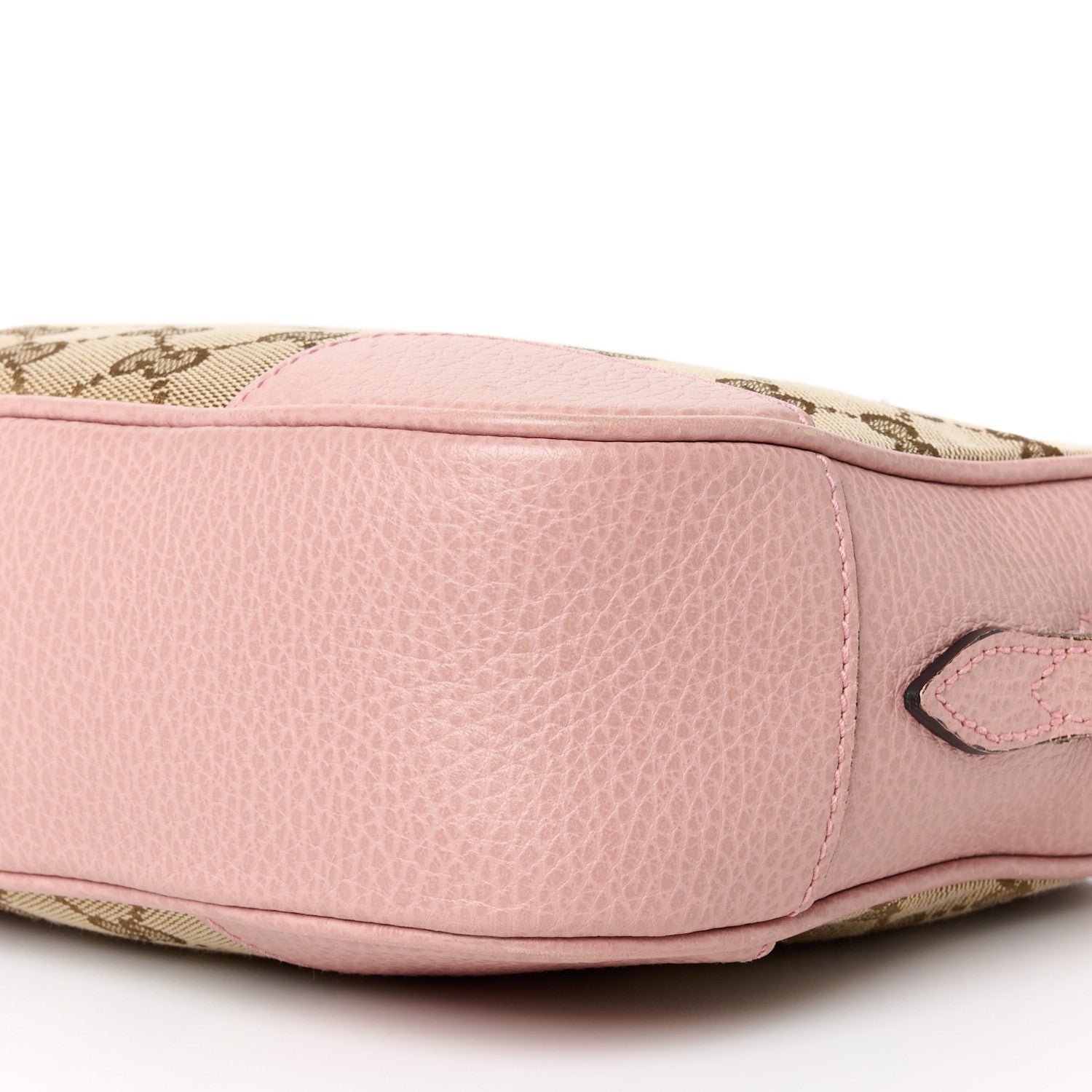 Gucci Monogram Mini Bree Messenger Bag Beige Soft Pink 11 of 11