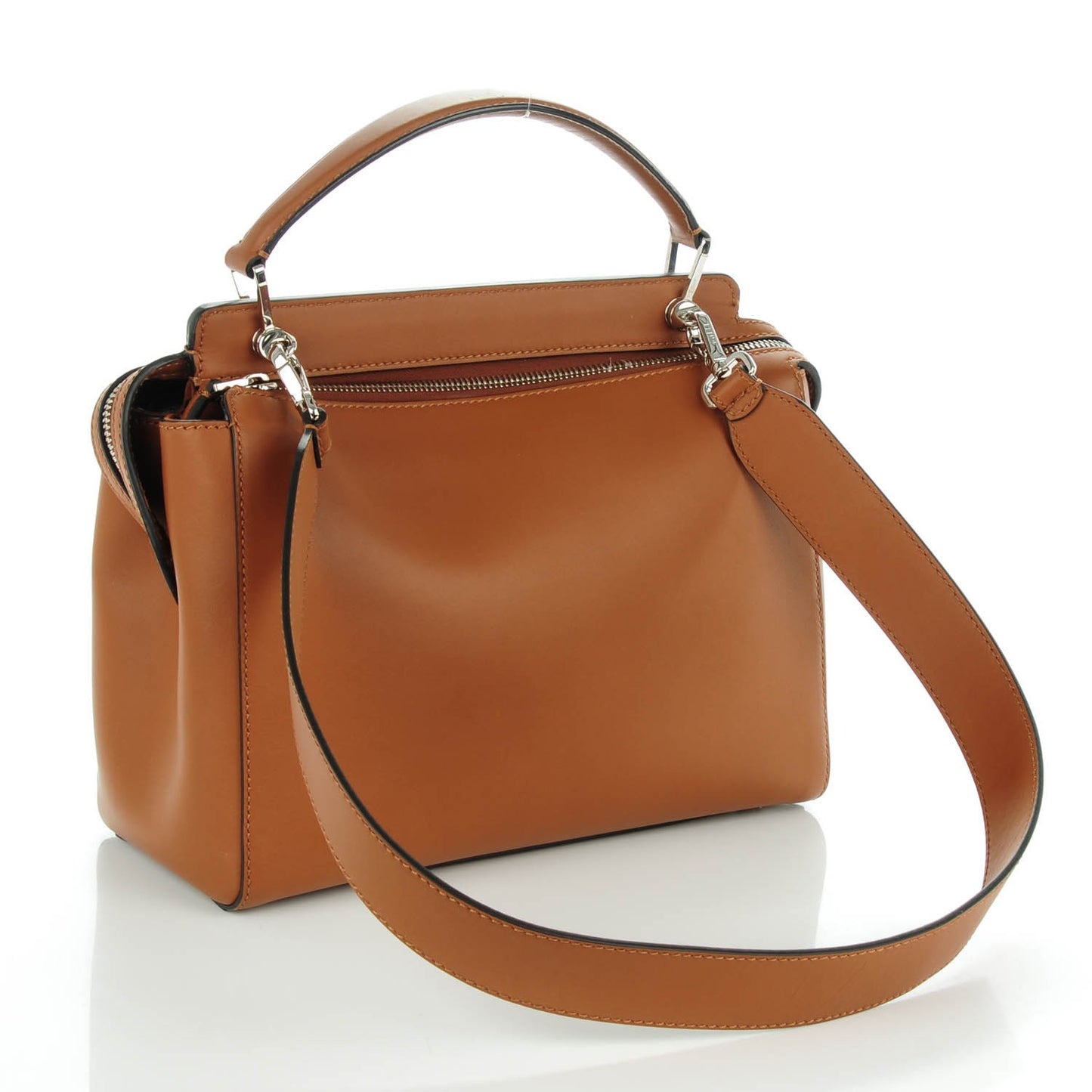 Vitello Baltico Dolce DotCom Satchel Corteccia Bubblegum