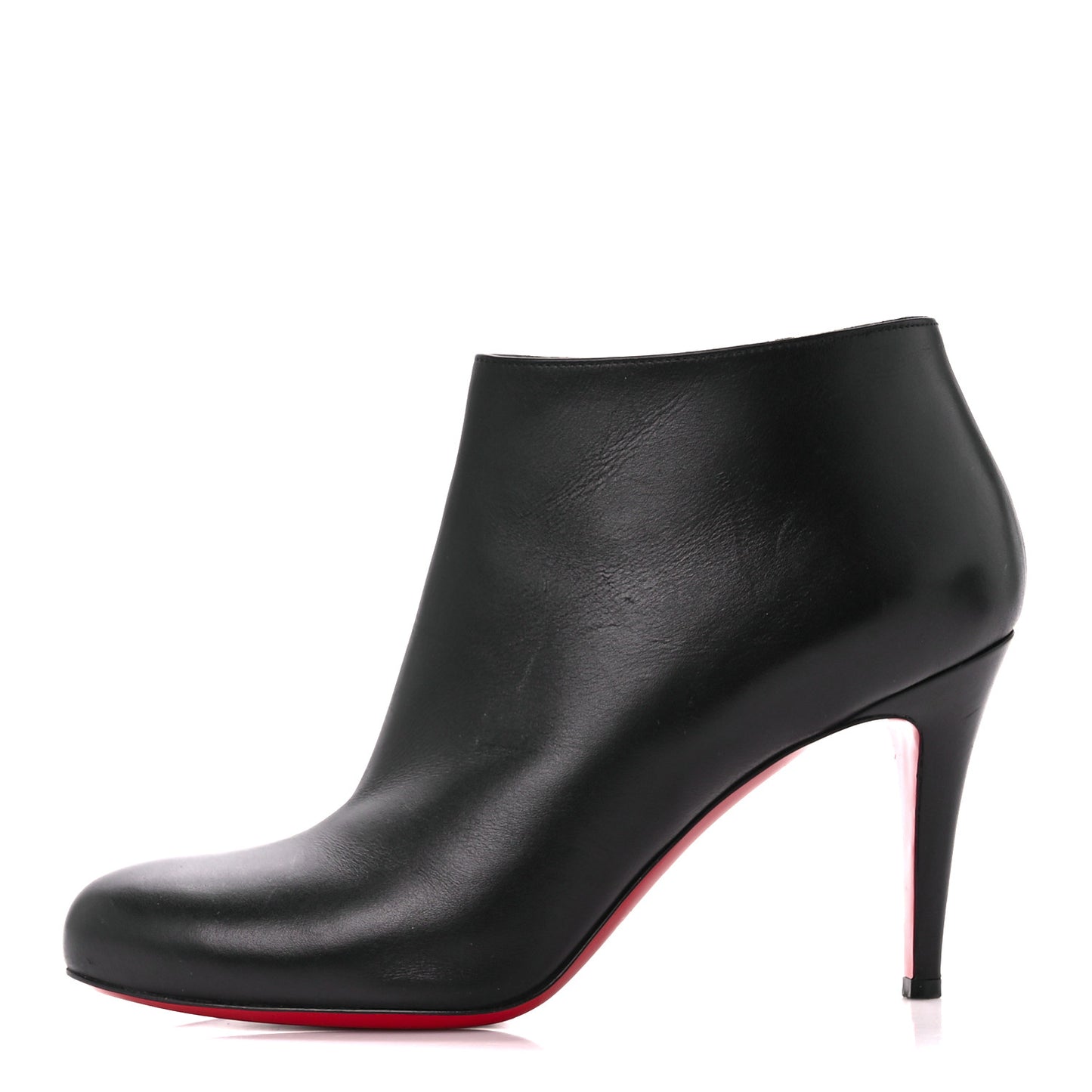 Calfskin Belle 85 Ankle Boots 39.5 Black