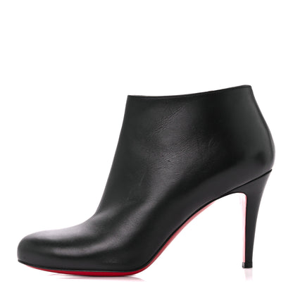 Christian Louboutin Calfskin Belle 85 Ankle Boots 39.5 Black 1 of 7