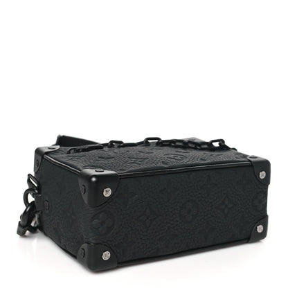 Louis Vuitton Taurillon Monogram Mini Soft Trunk Black 4 of 9