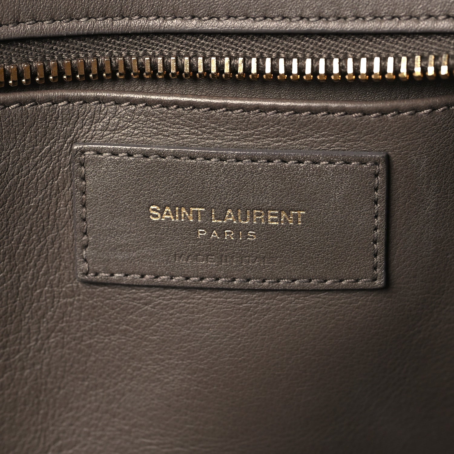 Saint Laurent Calfskin Small Classic Y Cabas Grey 6 of 14