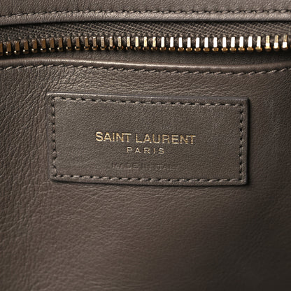 Saint Laurent Calfskin Small Classic Y Cabas Grey 6 of 14