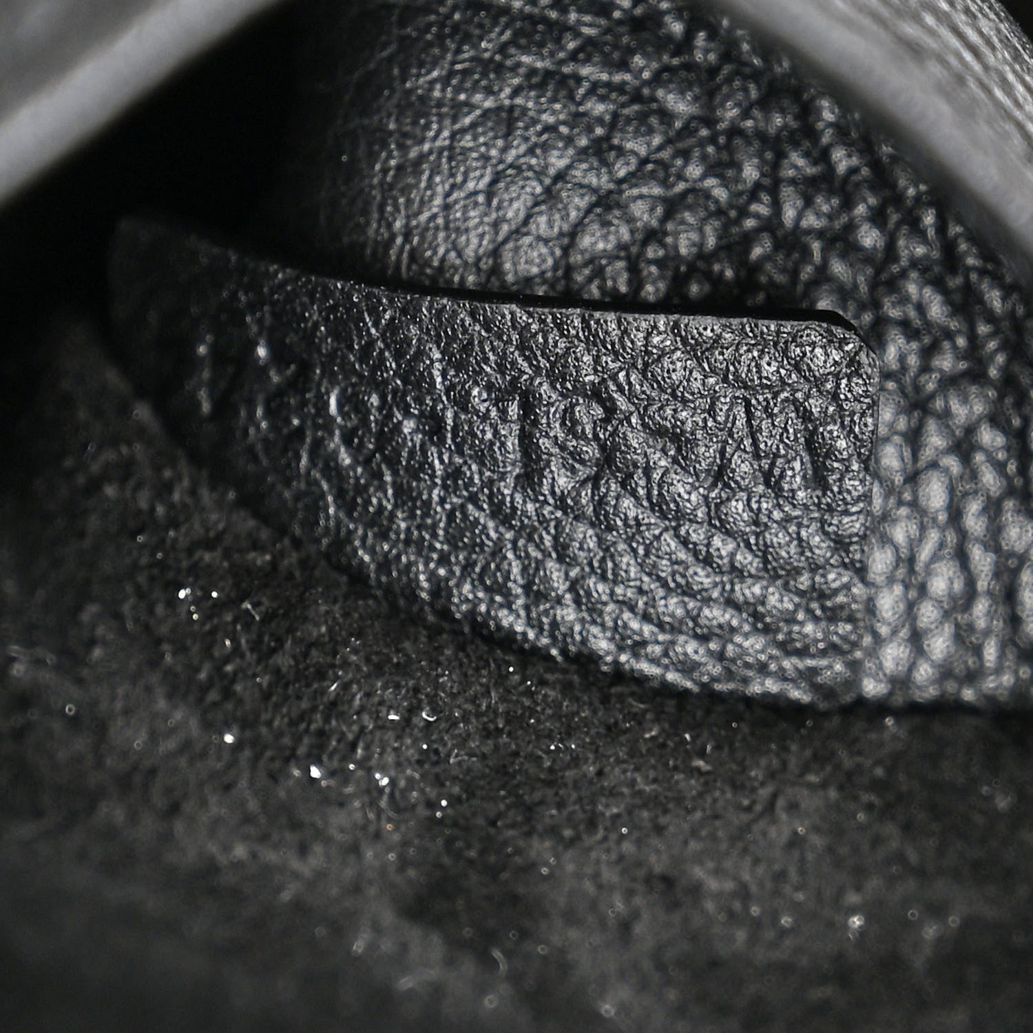 Celine Grained Calfskin Triomphe Mini Cabas Anais Black 7 of 11