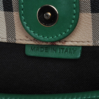 Burberry Haymarket Check Small Canterbury Tote Pine 8 of 8