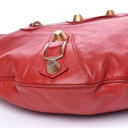 Balenciaga Chevre Giant 21 Gold Hardware Hobo Rouge Vermillon 8 of 16