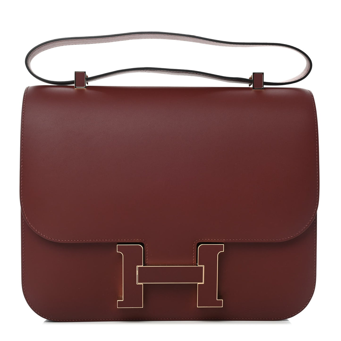 Veau Sombrero Constance Cartable 29 Rouge H