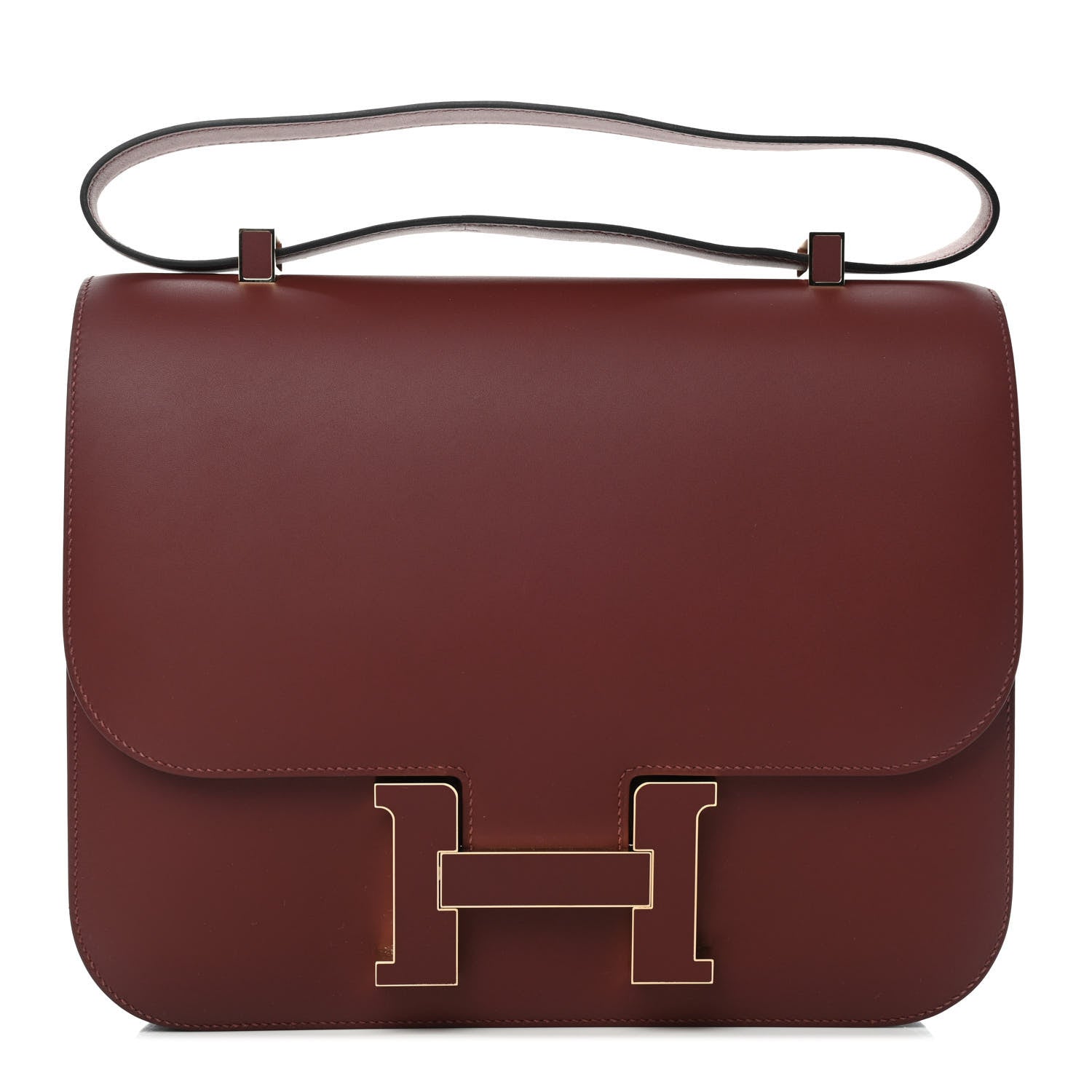 Hermes Veau Sombrero Constance Cartable 29 Rouge H 1 of 4