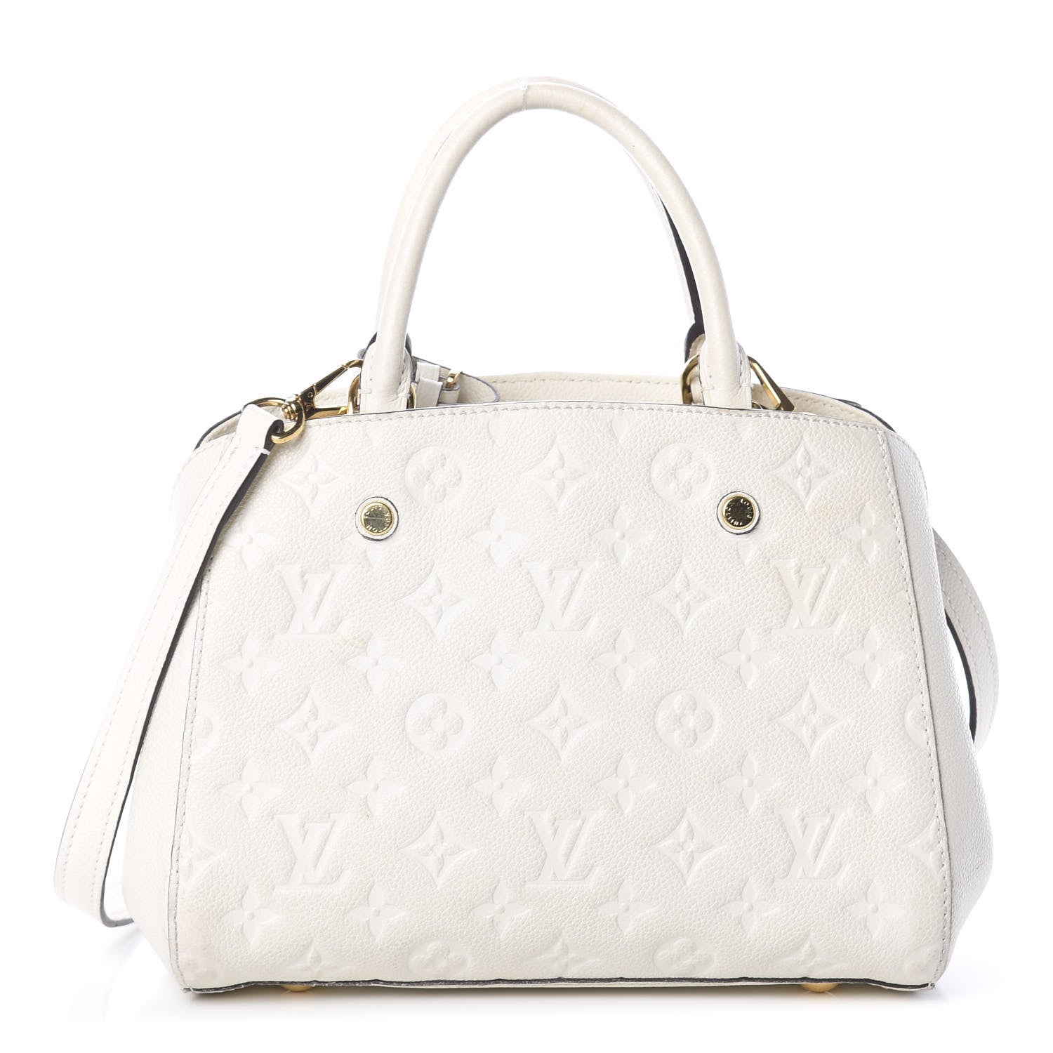 Louis Vuitton Empreinte Montaigne BB Creme 1 of 9