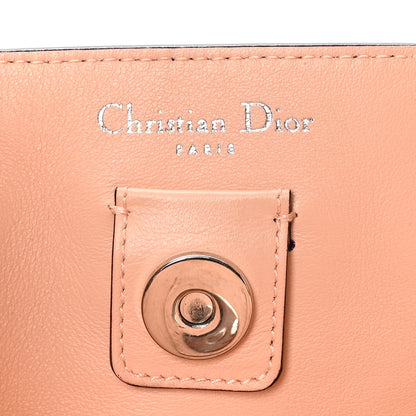 Christian Dior Ostrich Large Diorissimo Tote Blue 7 of 11