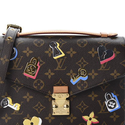 Louis Vuitton Monogram Love Lock Pochette Metis 9 of 10