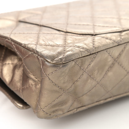 Chanel Metallic Aged Calfskin Quilted 2.55 Reissue 227 Flap Gold 12 of 14