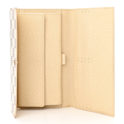 Louis Vuitton LOUIS VUITTON Damier Azur Porte Tresor International Wallet 5 of 13