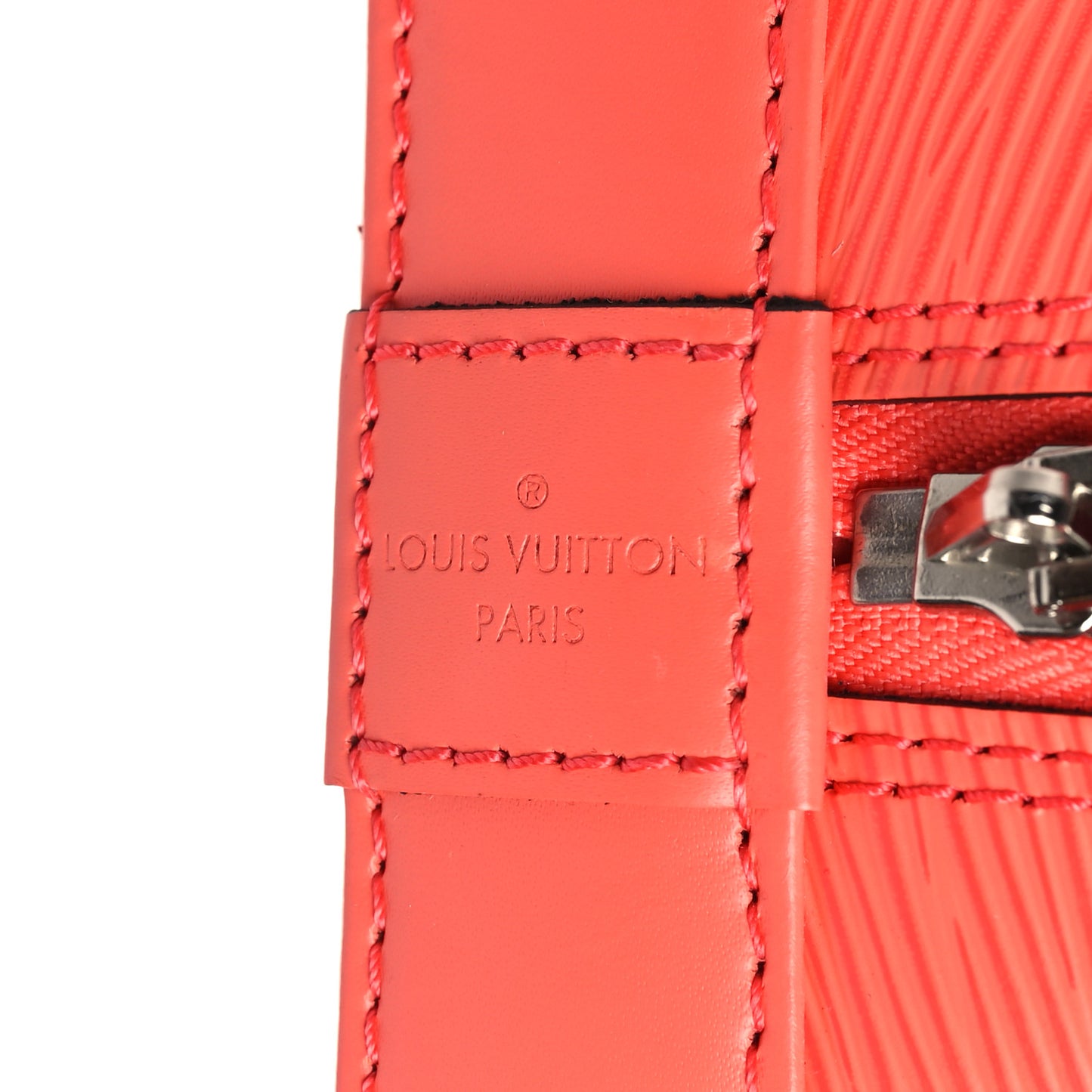 LOUIS VUITTON Epi Alma PM Poppy