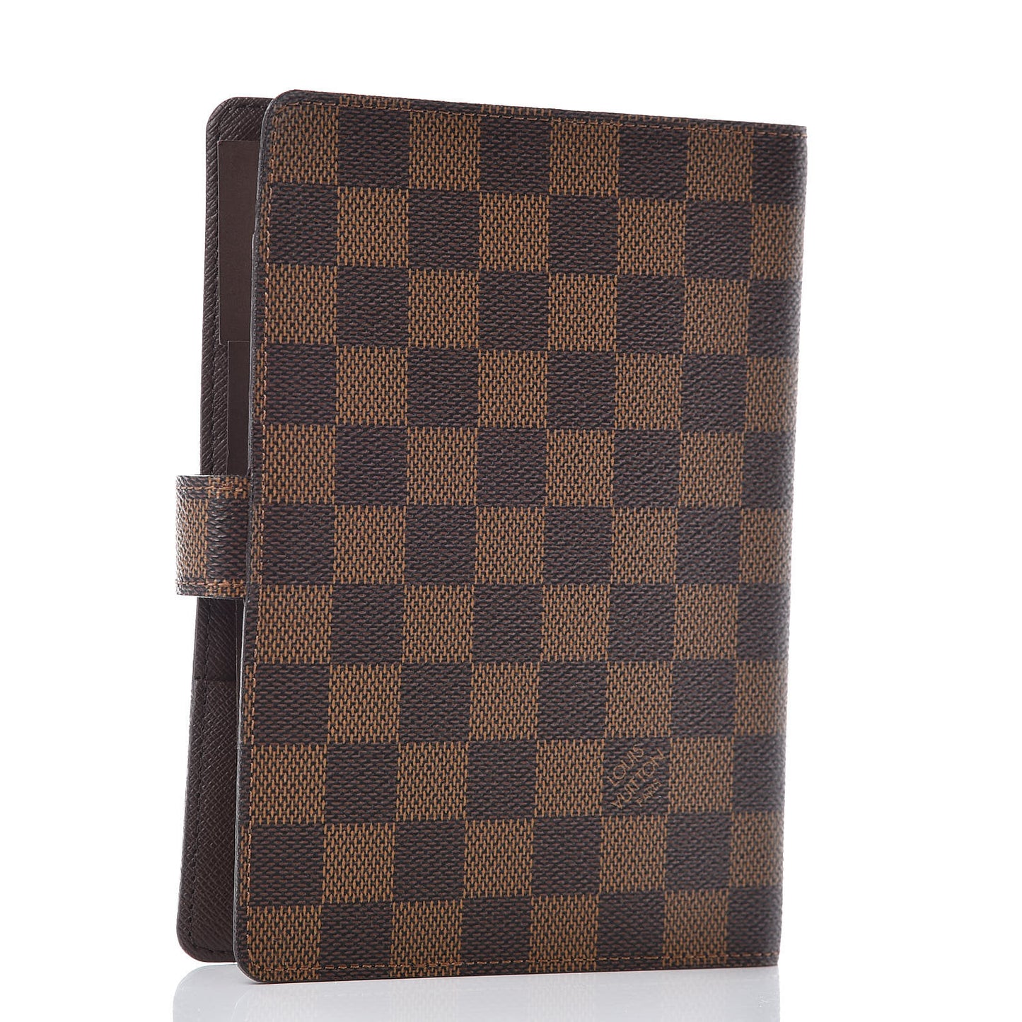 Damier Ebene Medium Ring Agenda Cover