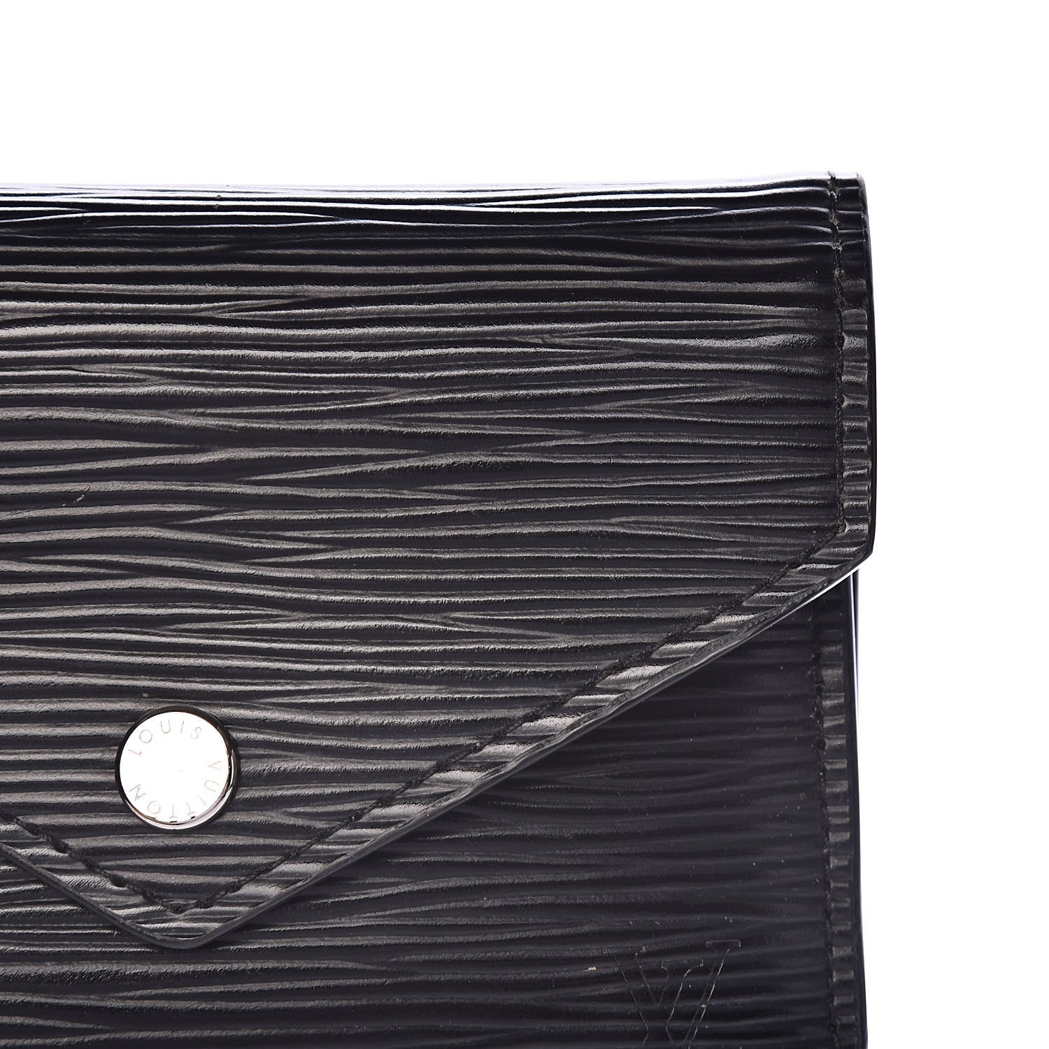 Louis Vuitton Epi Victorine Wallet Black 10 of 11