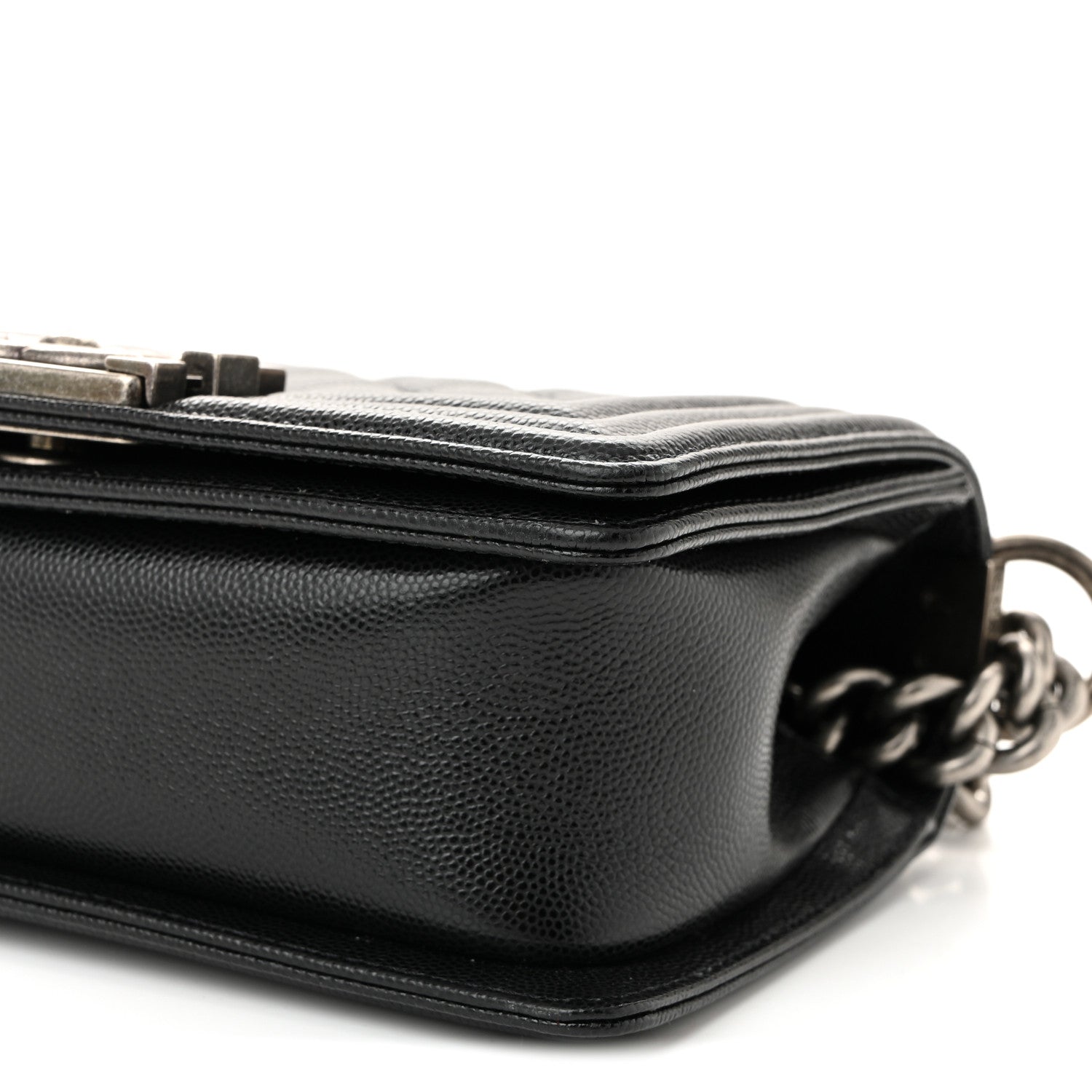 Chanel Caviar Quilted Small Boy Flap Black 10 of 10