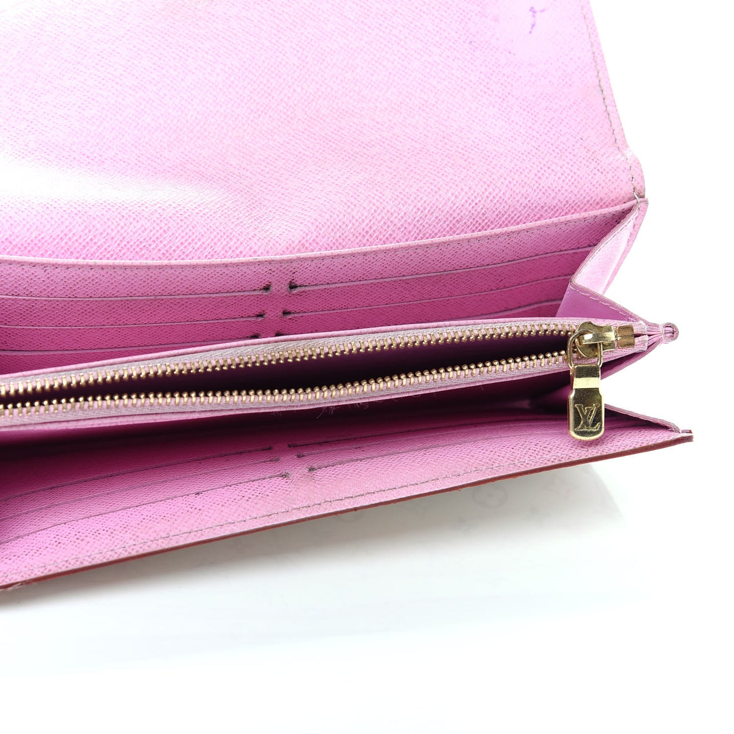 Monogram Multicolor Sarah Wallet NM White Litchi