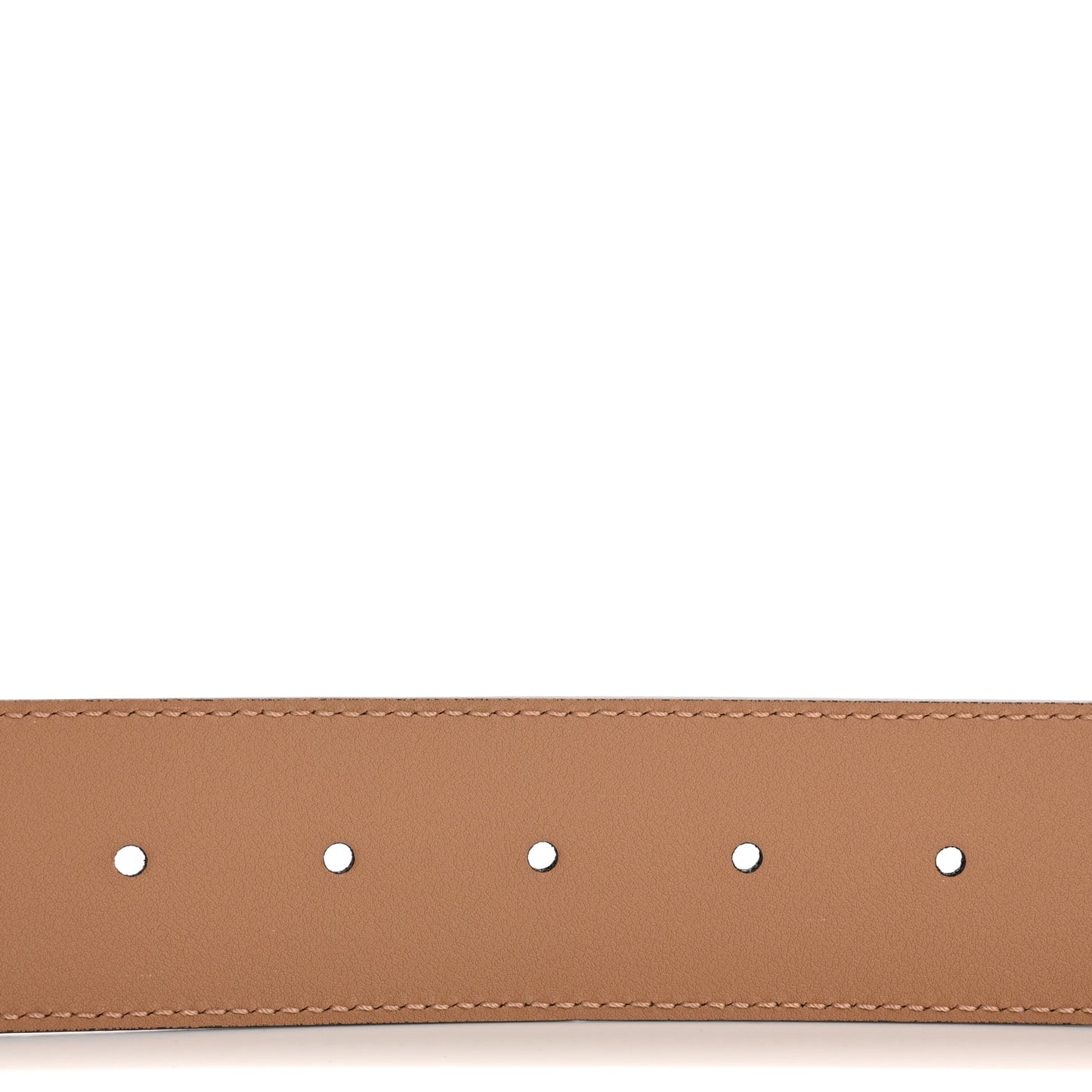 Azalea Calfskin Enamel Monochrome Double G 40mm Belt 80 32 Camelia