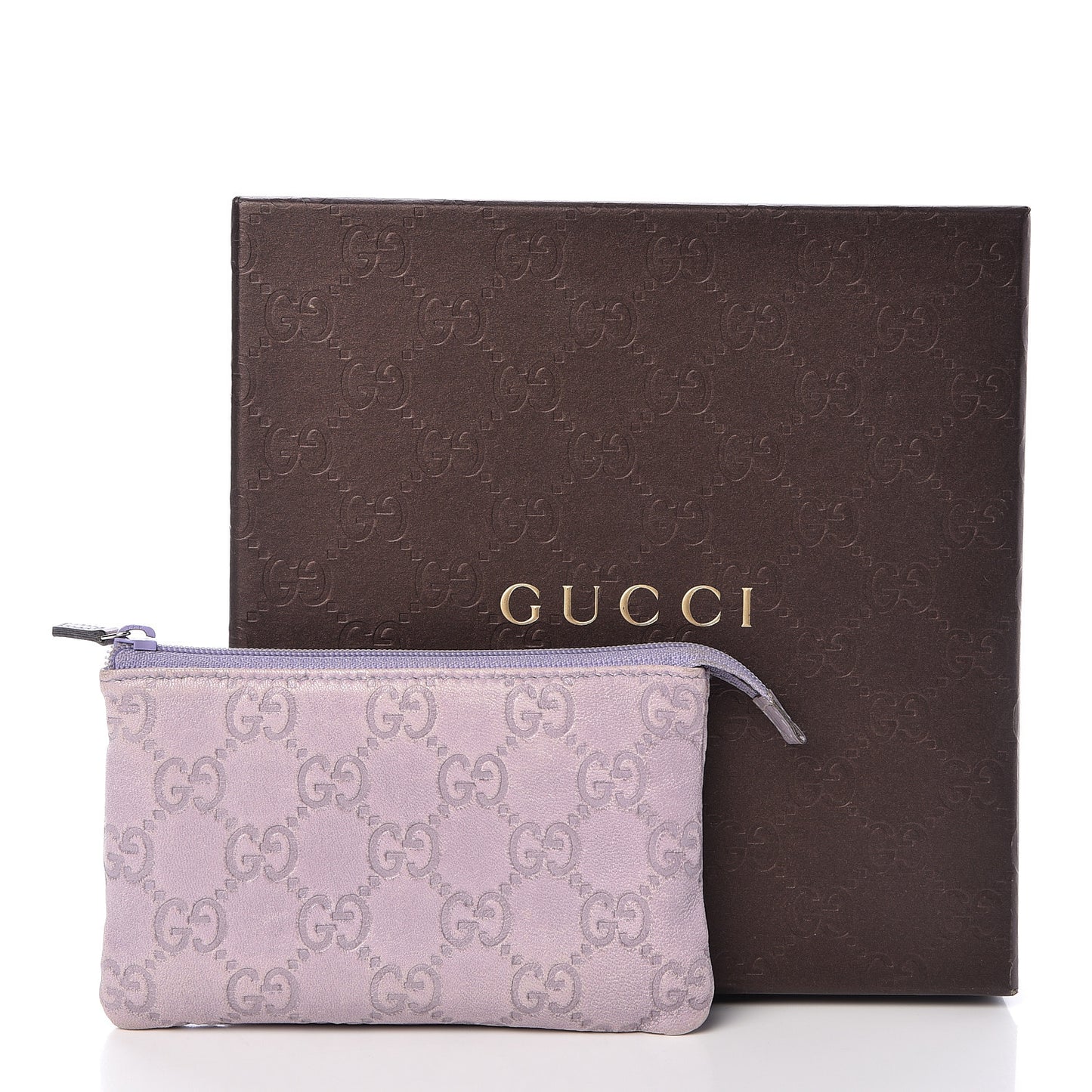 Guccissima Coin Purse Wallet Lilac