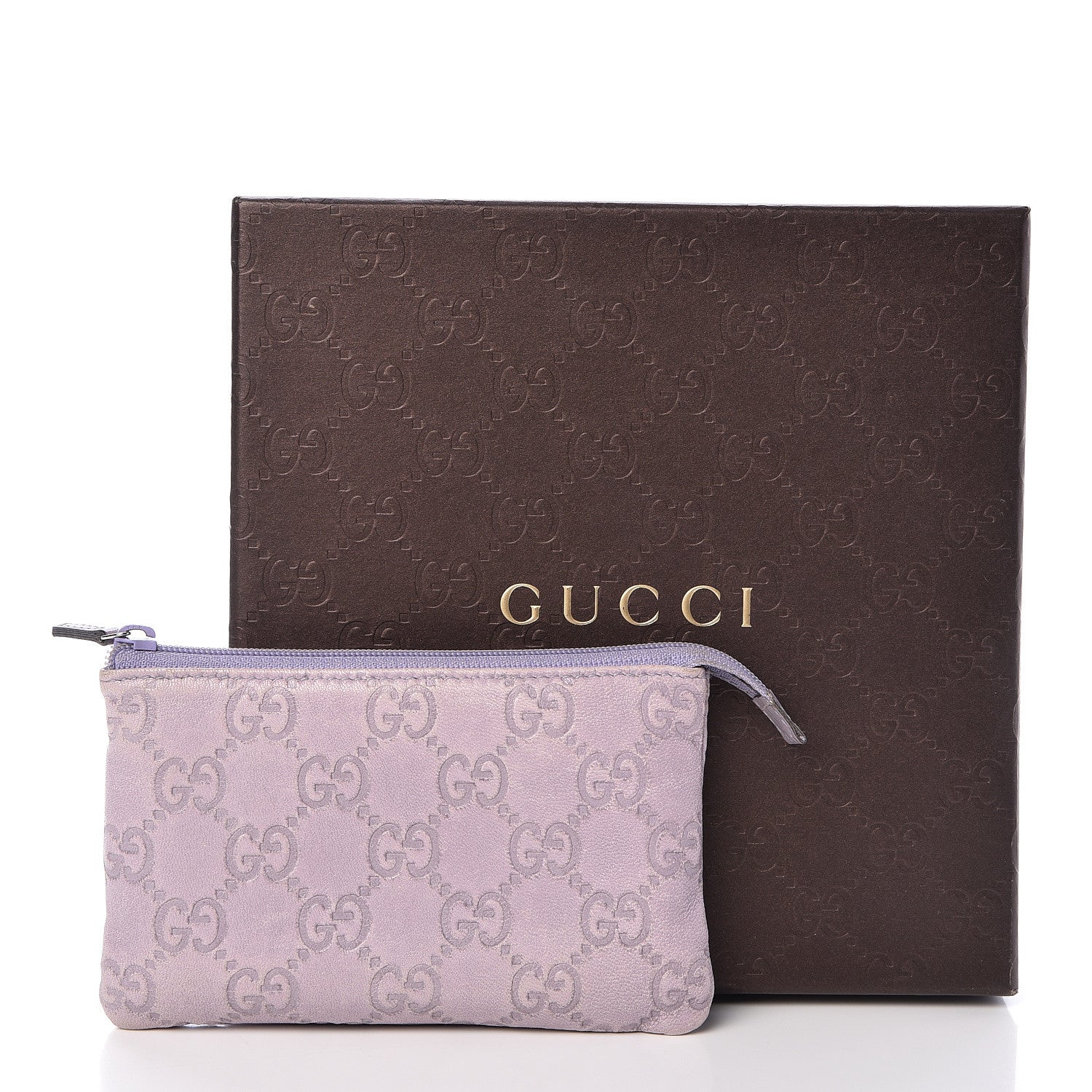 Gucci Guccissima Coin Purse Wallet Lilac 7 of 7