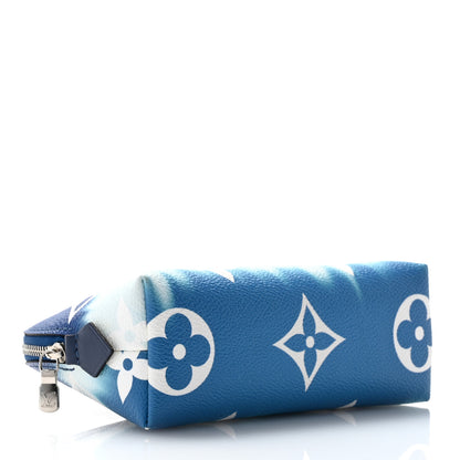 Louis Vuitton Monogram Giant Escale Cosmetic Pouch Blue 4 of 8
