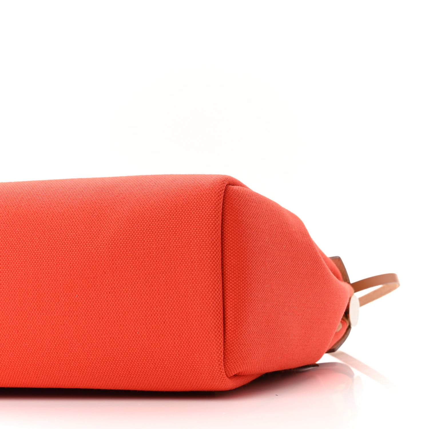 Hermes Vache Hunter Toile Herbag Zip 31 PM Capucine Fauve 11 of 12