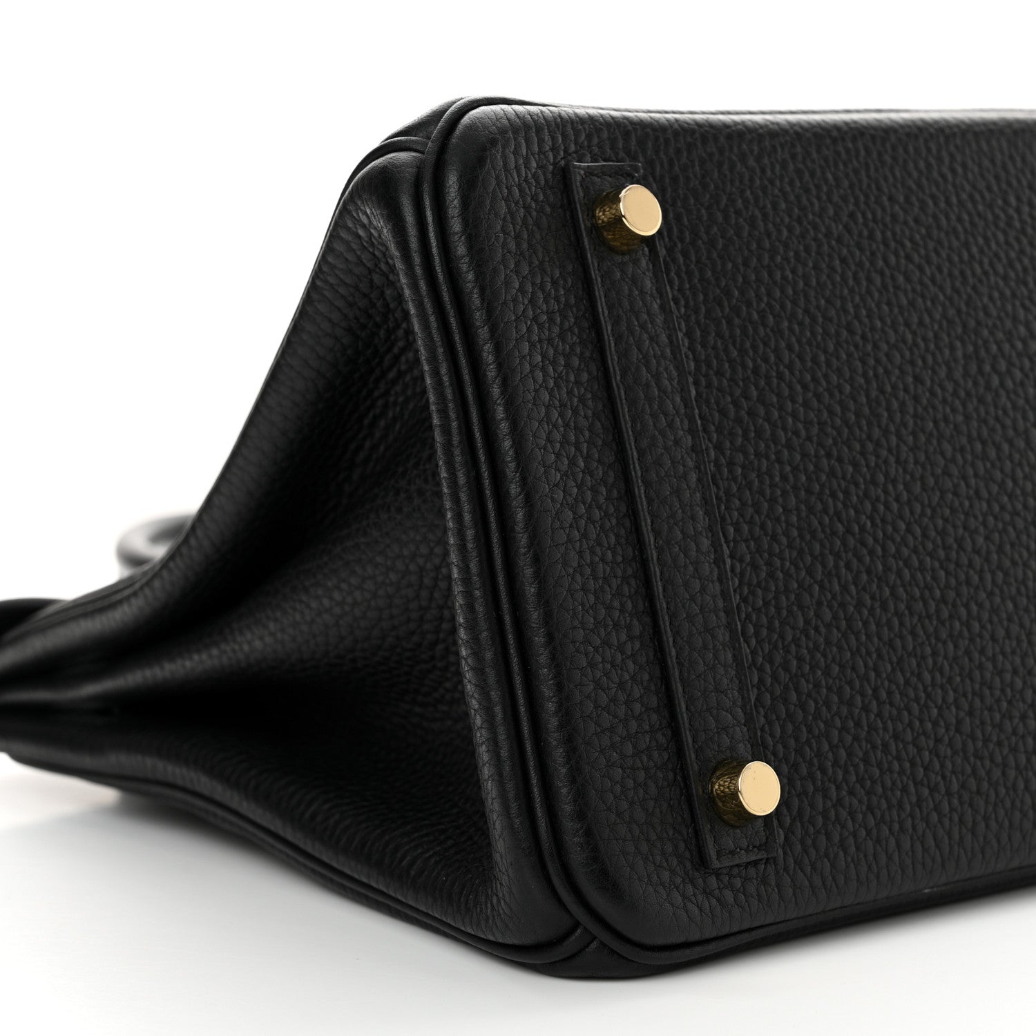 Hermes Taurillon Clemence Birkin 30 Black 9 of 12