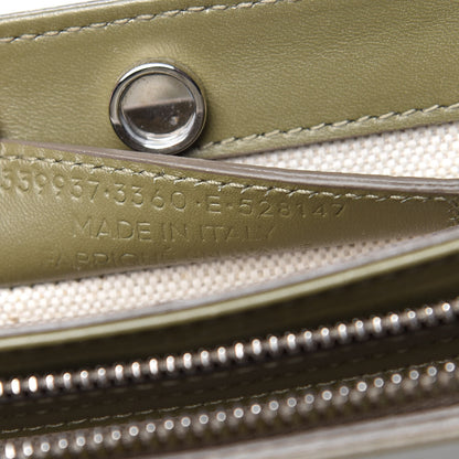 Balenciaga Cotton Canvas Pochette Crossbody Bag Vert Militaire 8 of 21