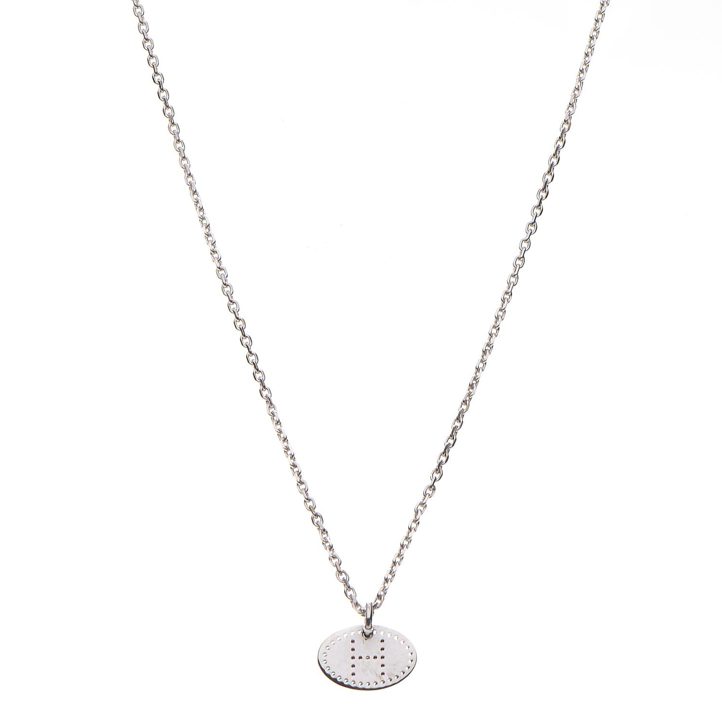 Sterling Silver Eclipse Pendant Necklace