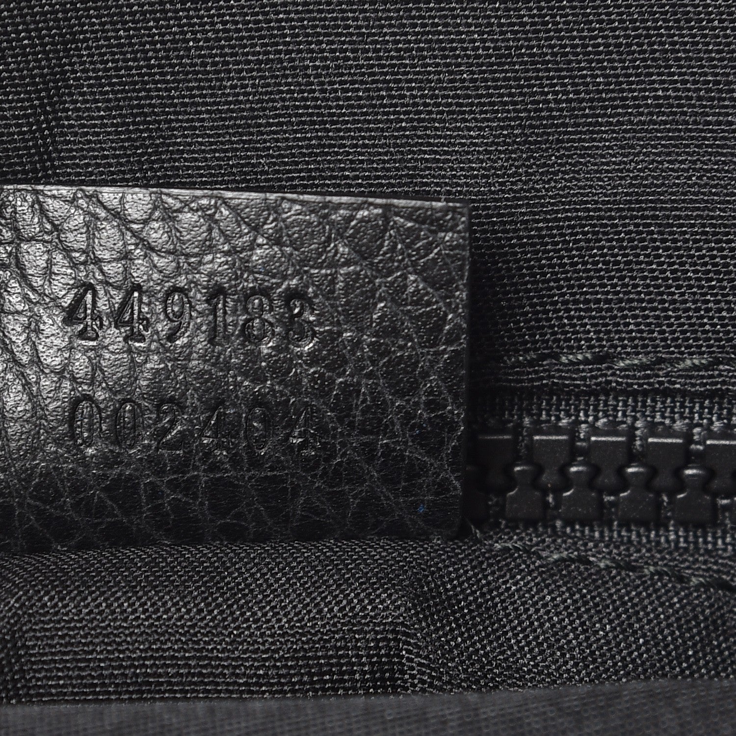 Gucci Nylon Monogram Mini Flat Messenger Bag Black 7 of 8