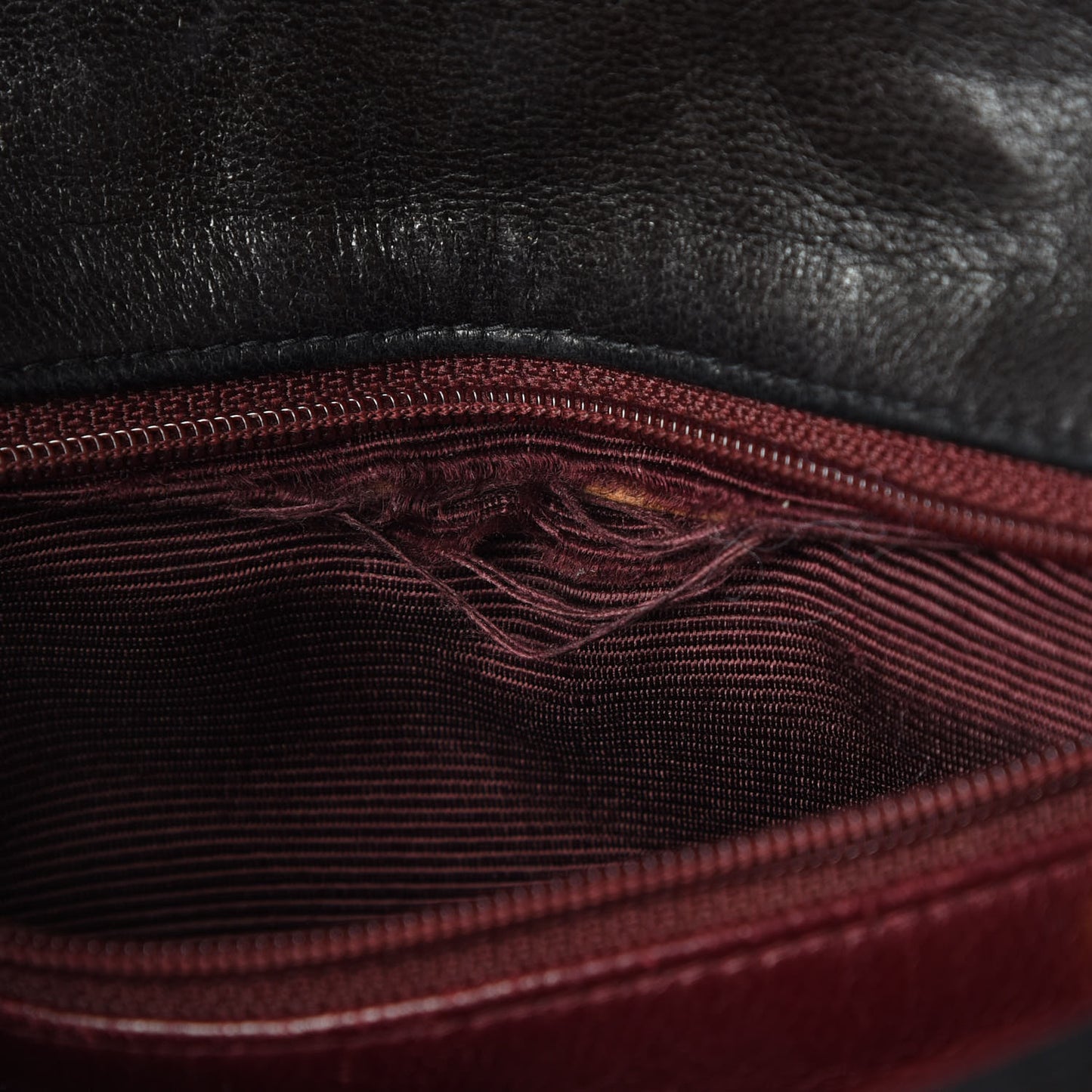 Lambskin Quilted Mini Square Flap Black