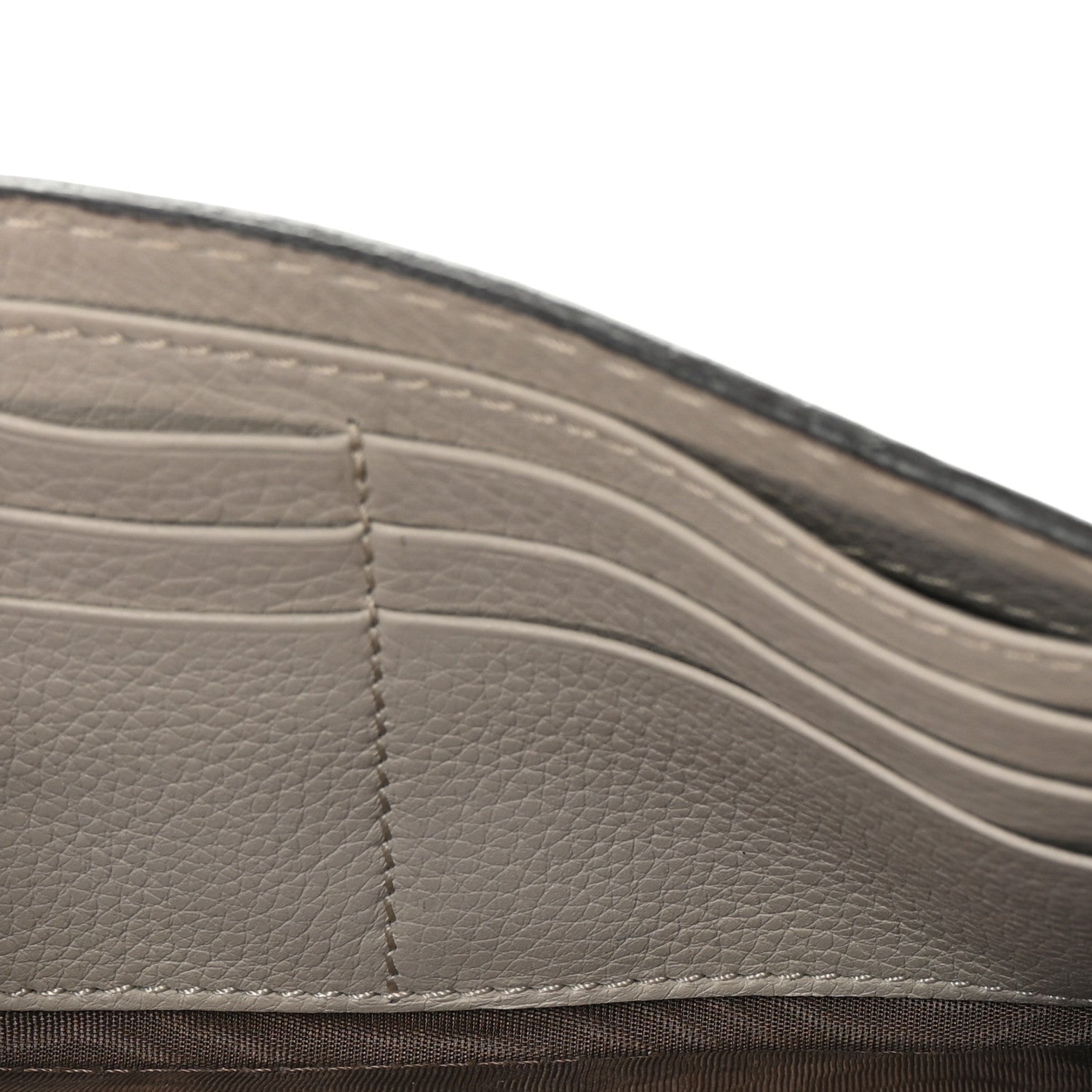 Chloe Calfskin Marcie Continental Flap Wallet Dove 4 of 8