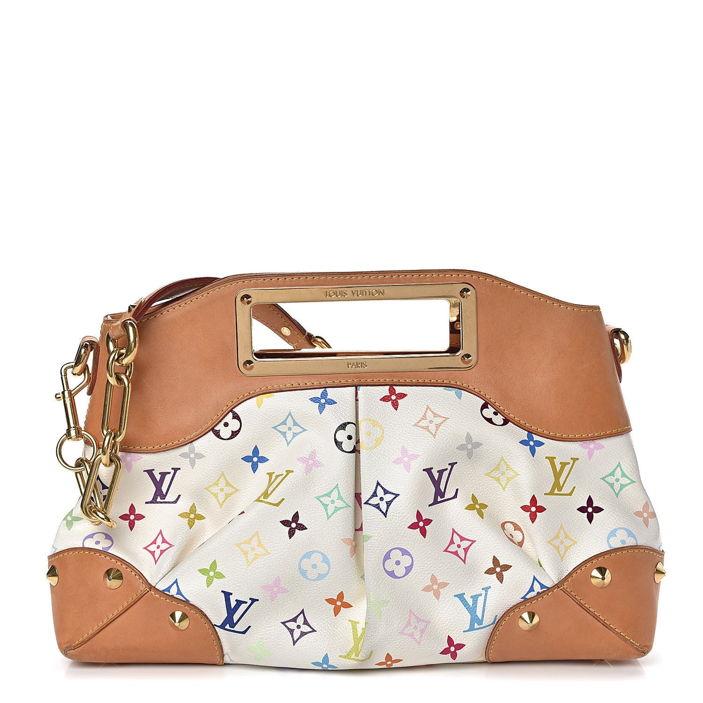 Monogram Multicolor Judy MM White