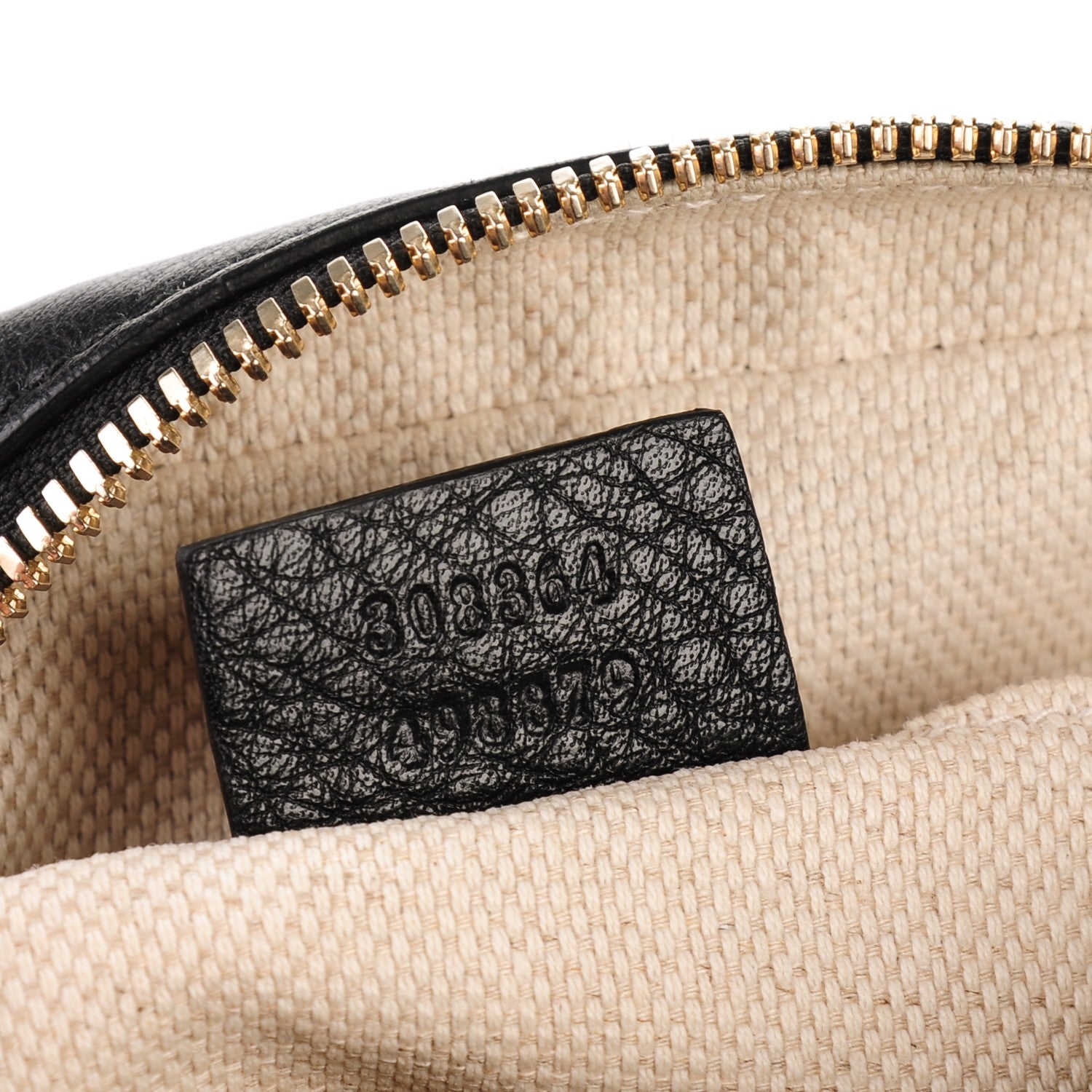 Gucci Pebbled Calfskin Small Soho Disco Bag Black 7 of 7