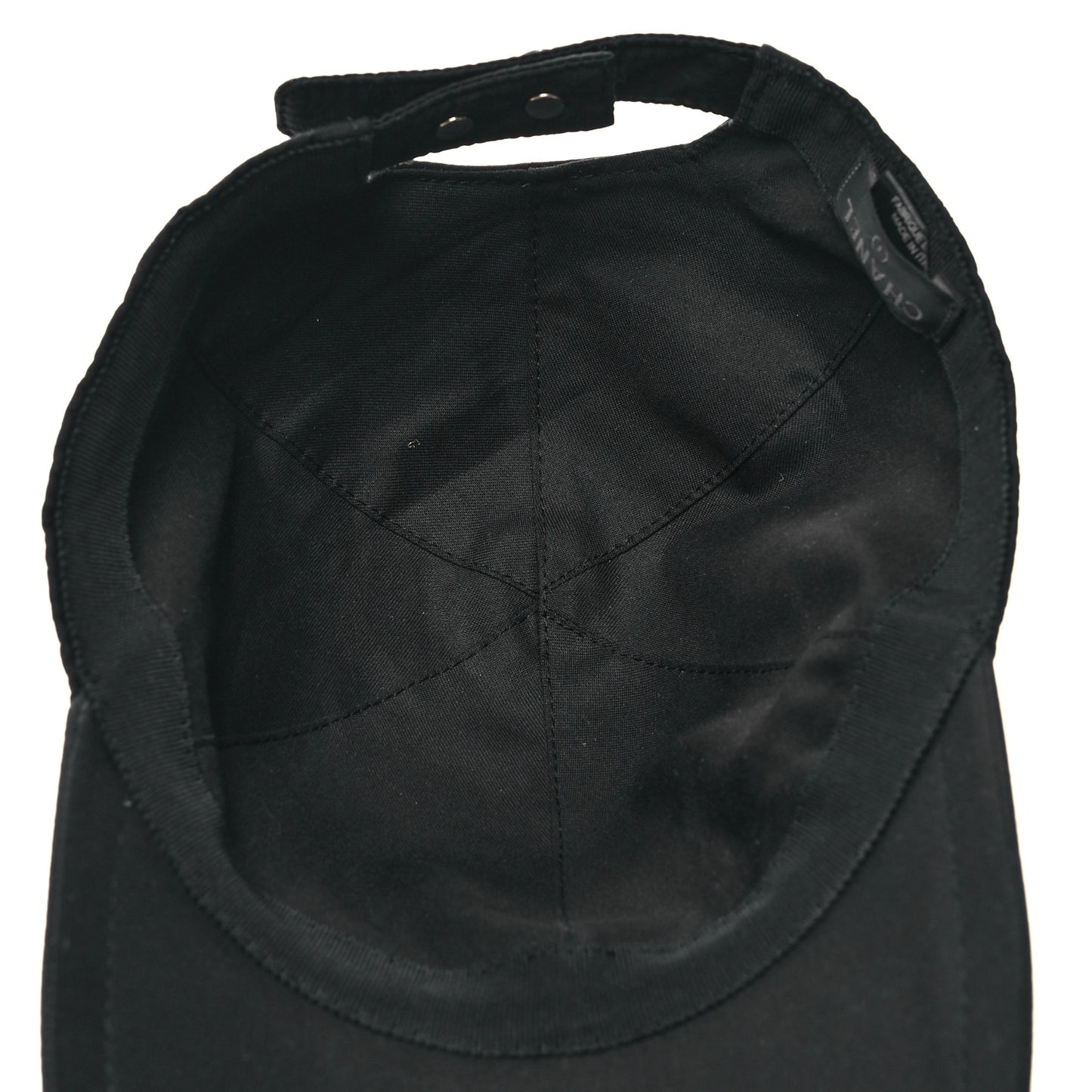 Cotton CC Cap Hat Black