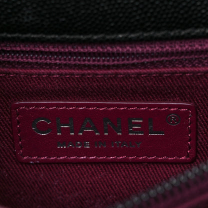 Chanel Caviar Quilted Medium Coco Handle Flap Black 6 of 9