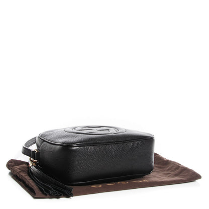 Gucci Pebbled Calfskin Small Soho Disco Bag Black 4 of 7