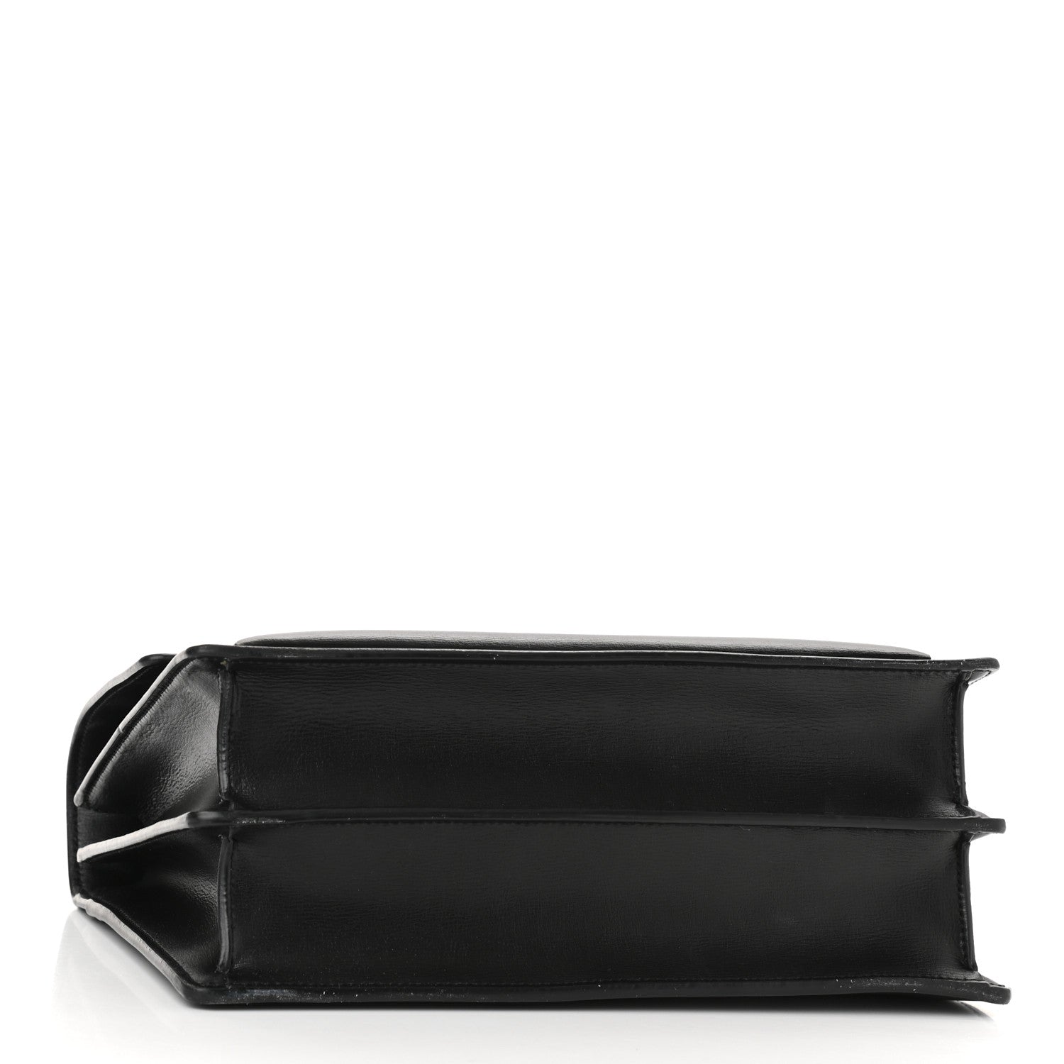 Saint Laurent Calfskin Large Monogram Monochrome Sunset Black 4 of 10