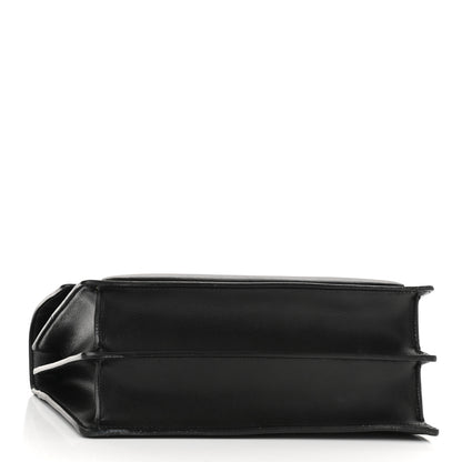Saint Laurent Calfskin Large Monogram Monochrome Sunset Black 4 of 10
