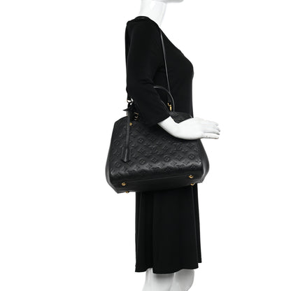 Louis Vuitton Empreinte Montaigne MM Black 2 of 10