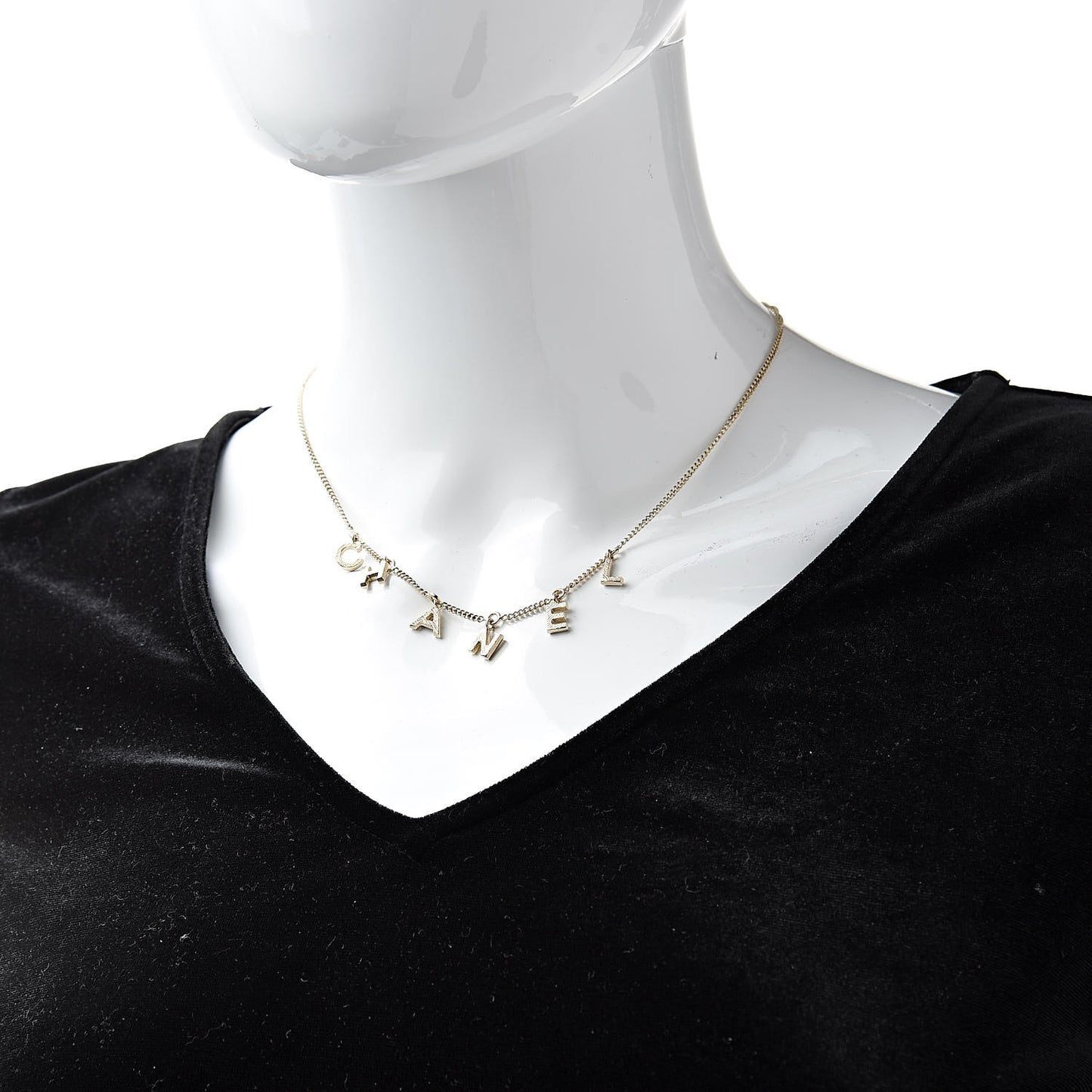 Logo Necklace Gold