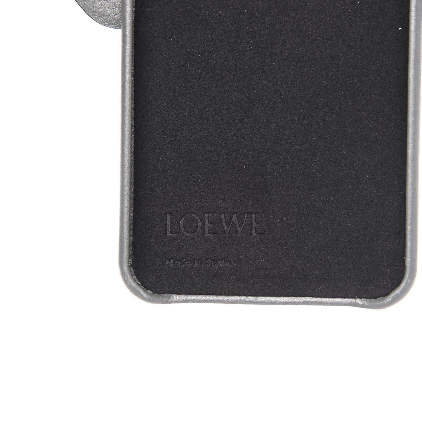 Calfskin Elephant iPhone X/XS Case Grey