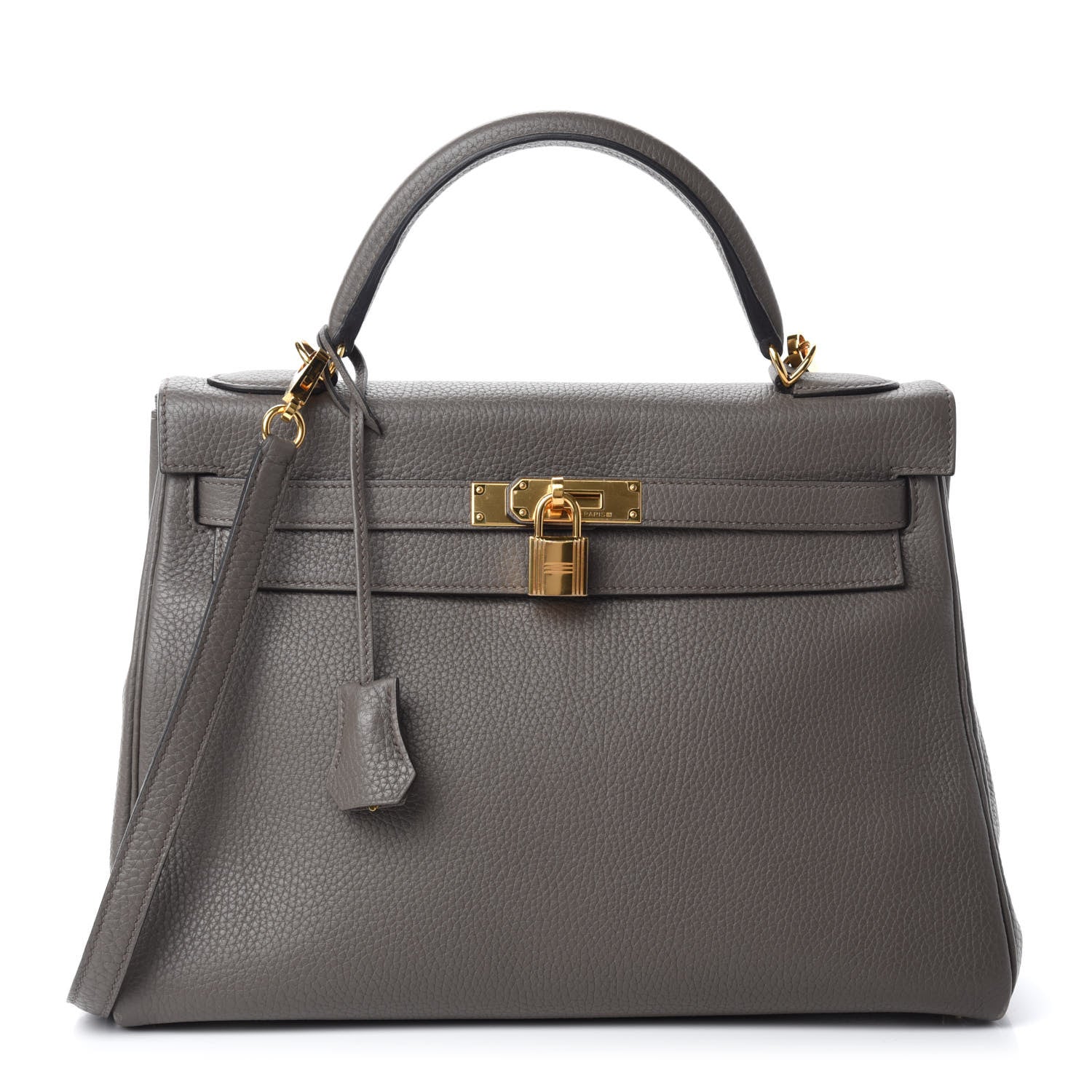 Hermes Togo Kelly Retourne 32 Etain 1 of 14