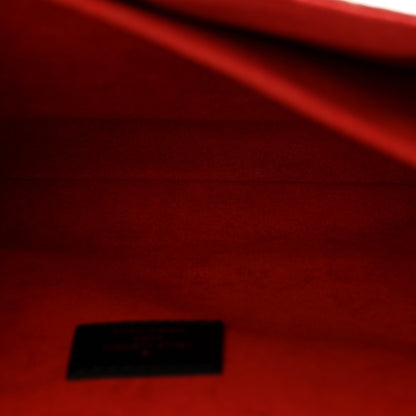 Louis Vuitton Monogram Braided Pochette Metis Coquelicot 5 of 12