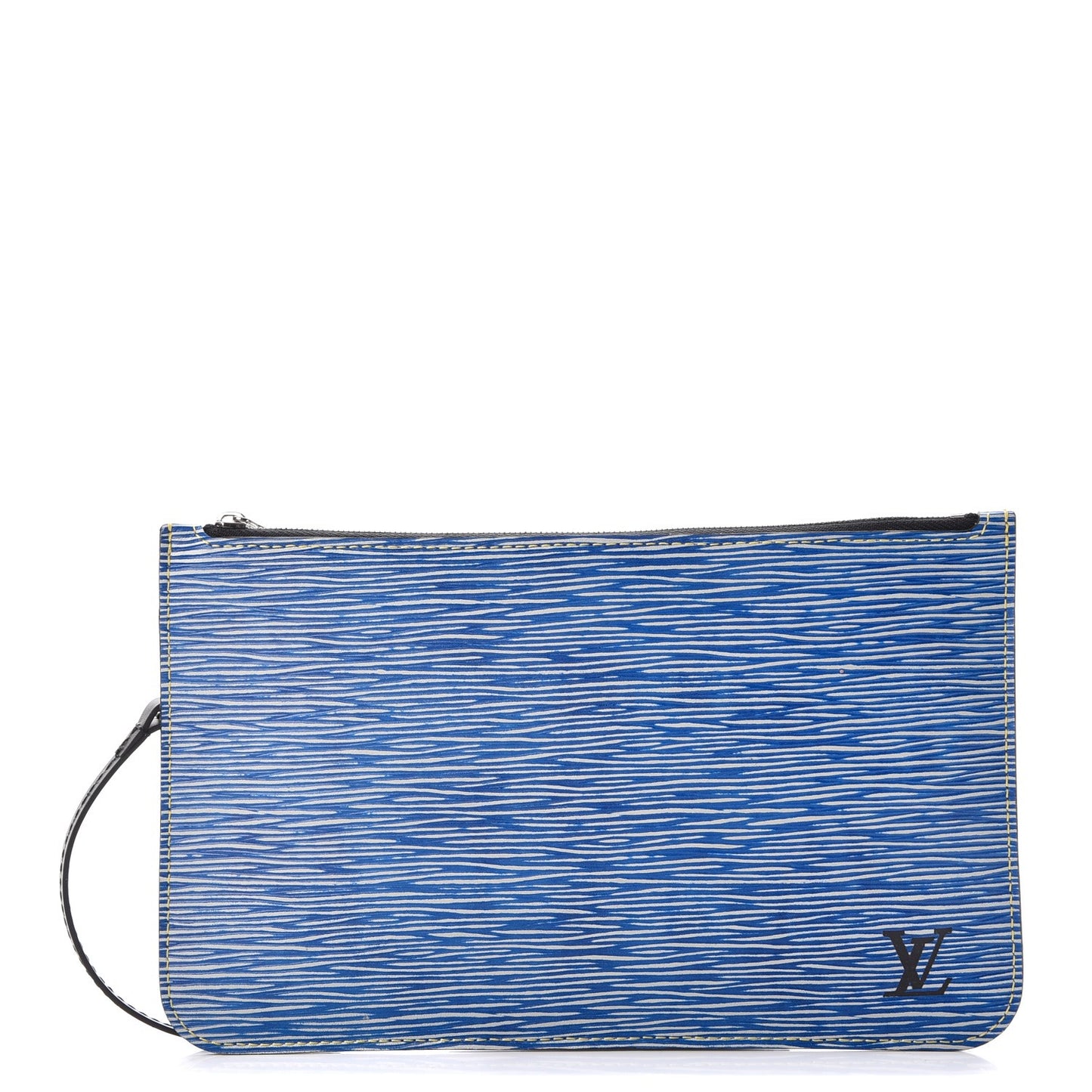Epi Neverfull Pochette MM Denim Light