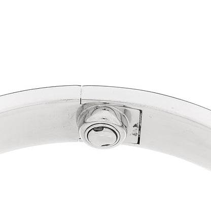 Cartier 18K White Gold 10 Diamond LOVE Bracelet 16 6 of 9