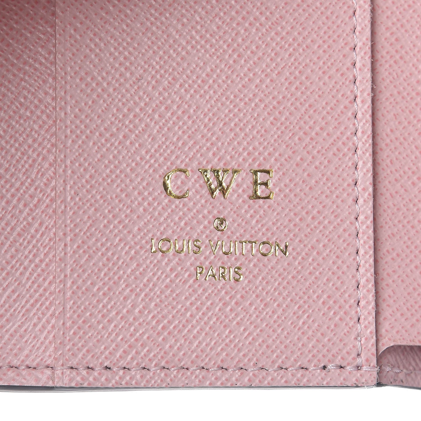 Monogram Zoe Wallet Rose Ballerine